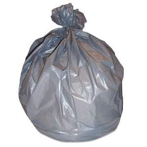 RePrime wholesale. Right Sack Can Liners, 56 Gal, 1.6 Mil, 44" X 55", Gray, 100-carton. HSD Wholesale: Janitorial Supplies, Breakroom Supplies, Office Supplies.