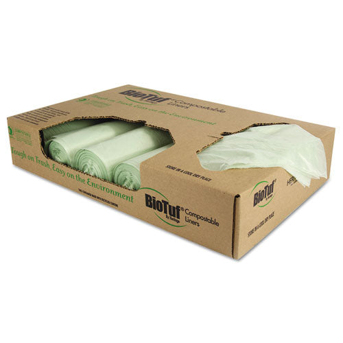 Heritage wholesale. HERITAGE Biotuf Compostable Can Liners, 32 Gal, 1 Mil, 34" X 48", Green, 100-carton. HSD Wholesale: Janitorial Supplies, Breakroom Supplies, Office Supplies.