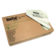 Heritage wholesale. HERITAGE Biotuf Compostable Can Liners, 45 Gal, 0.9 Mil, 40