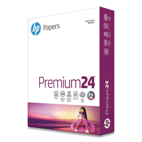 HP Papers wholesale. HP® Premium24 Paper, 98 Bright, 24lb, 8.5 X 11, Ultra White, 500-ream. HSD Wholesale: Janitorial Supplies, Breakroom Supplies, Office Supplies.