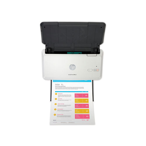 HP wholesale. Scanjet Pro 2000 S2 Sheet-feed Scanner, 600 Dpi Optical Resolution, 50-sheet Duplex Auto Document Feeder. HSD Wholesale: Janitorial Supplies, Breakroom Supplies, Office Supplies.