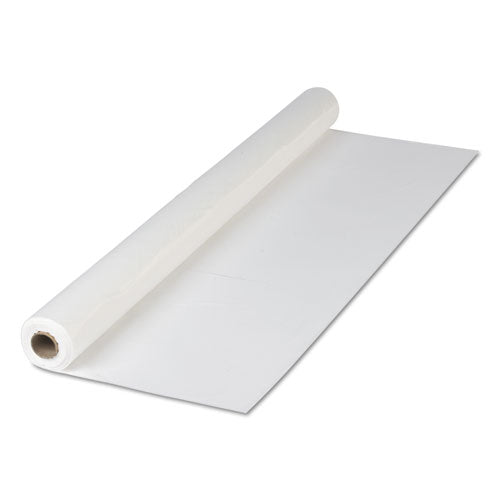 Hoffmaster® wholesale. Hoffmaster Plastic Roll Tablecover, 40" X 300 Ft, White. HSD Wholesale: Janitorial Supplies, Breakroom Supplies, Office Supplies.