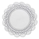 Hoffmaster® wholesale. Hoffmaster Cambridge Lace Doilies, Round, 8", White, 1000-carton. HSD Wholesale: Janitorial Supplies, Breakroom Supplies, Office Supplies.