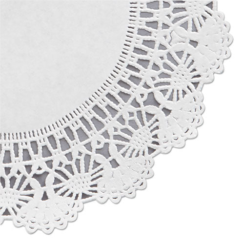 Hoffmaster® wholesale. Hoffmaster Cambridge Lace Doilies, Round, 8", White, 1000-carton. HSD Wholesale: Janitorial Supplies, Breakroom Supplies, Office Supplies.