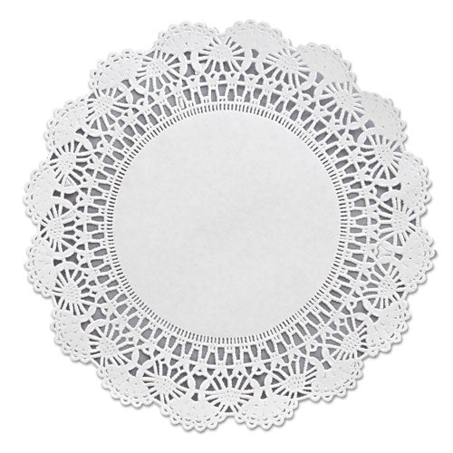 Hoffmaster® wholesale. Hoffmaster Cambridge Lace Doilies, Round, 8