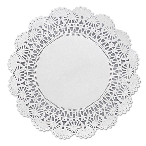 Hoffmaster® wholesale. Hoffmaster Cambridge Lace Doilies, Round, 8", White, 1000-carton. HSD Wholesale: Janitorial Supplies, Breakroom Supplies, Office Supplies.