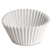Load image into Gallery viewer, Fluted Bake Cups, 2.25 Diameter X 1.88 H, White, Paper, 500-pack, 20 Packs-carton