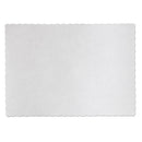 Hoffmaster® wholesale. Hoffmaster Knurl Embossed Scalloped Edge Placemats, 9.5 X 13.5, White, 1,000-carton. HSD Wholesale: Janitorial Supplies, Breakroom Supplies, Office Supplies.