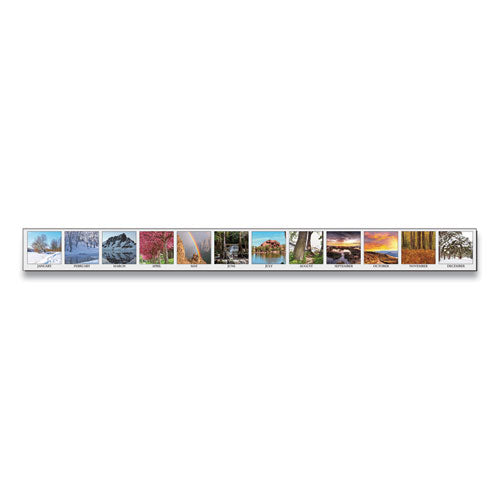 House of Doolittle™ wholesale. Earthscapes Scenic Desk Pad Calendar, 18.5 X 13, 2021. HSD Wholesale: Janitorial Supplies, Breakroom Supplies, Office Supplies.