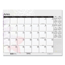 Load image into Gallery viewer, House of Doolittle™ wholesale. 100% Recycled Contempo Desk Pad Calendar, 18.5 X 13, Wild Flowers, 2021. HSD Wholesale: Janitorial Supplies, Breakroom Supplies, Office Supplies.