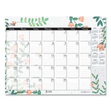 Load image into Gallery viewer, House of Doolittle™ wholesale. 100% Recycled Contempo Desk Pad Calendar, 18.5 X 13, Wild Flowers, 2021. HSD Wholesale: Janitorial Supplies, Breakroom Supplies, Office Supplies.