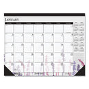 House of Doolittle™ wholesale. 100% Recycled Contempo Desk Pad Calendar, 22 X 17, Wild Flowers, 2021. HSD Wholesale: Janitorial Supplies, Breakroom Supplies, Office Supplies.