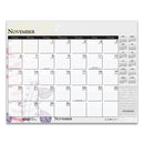 House of Doolittle™ wholesale. 100% Recycled Contempo Desk Pad Calendar, 22 X 17, Wild Flowers, 2021. HSD Wholesale: Janitorial Supplies, Breakroom Supplies, Office Supplies.