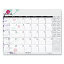 House of Doolittle™ wholesale. 100% Recycled Contempo Desk Pad Calendar, 22 X 17, Wild Flowers, 2021. HSD Wholesale: Janitorial Supplies, Breakroom Supplies, Office Supplies.