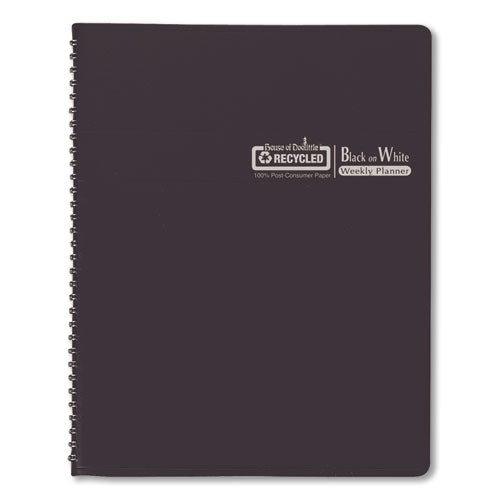 House of Doolittle™ wholesale. Weekly Planner With Black And White Photos, 11 X 8.5, Black, 2021. HSD Wholesale: Janitorial Supplies, Breakroom Supplies, Office Supplies.