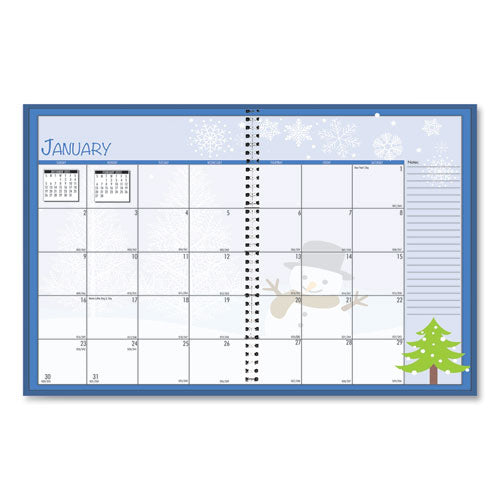 House of Doolittle™ wholesale. Seasonal Monthly Planner, 10 X 7, 2021. HSD Wholesale: Janitorial Supplies, Breakroom Supplies, Office Supplies.