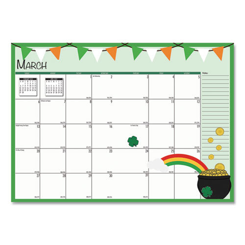 House of Doolittle™ wholesale. Seasonal Monthly Planner, 10 X 7, 2021. HSD Wholesale: Janitorial Supplies, Breakroom Supplies, Office Supplies.