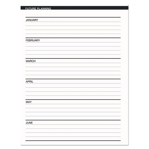 House of Doolittle™ wholesale. Recycled Ruled Monthly Planner With Expense Log, 8.75 X 6.88, Black, 2020-2022. HSD Wholesale: Janitorial Supplies, Breakroom Supplies, Office Supplies.