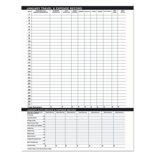 House of Doolittle™ wholesale. Recycled Ruled Monthly Planner With Expense Log, 8.75 X 6.88, Black, 2020-2022. HSD Wholesale: Janitorial Supplies, Breakroom Supplies, Office Supplies.