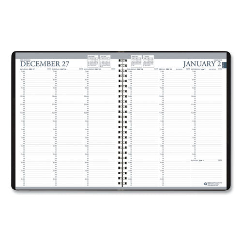 House of Doolittle™ wholesale. Recycled Two-year Professional Weekly Planner, 11 X 8.5, Black, 2021-2022. HSD Wholesale: Janitorial Supplies, Breakroom Supplies, Office Supplies.