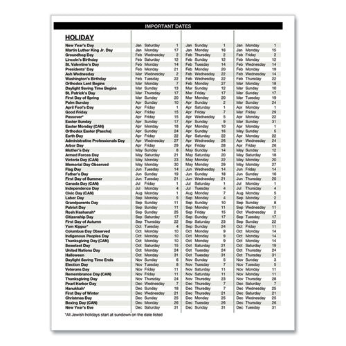 House of Doolittle™ wholesale. Recycled Professional Weekly Planner, 15-min Appointments, 11 X 8.5, Blue, 2021. HSD Wholesale: Janitorial Supplies, Breakroom Supplies, Office Supplies.