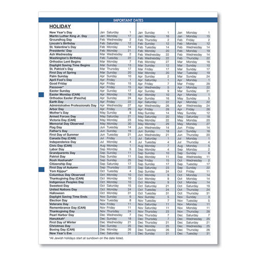 House of Doolittle™ wholesale. Recycled Earthscapes Weekly-monthly Planner, 11 X 8.5, Black, 2021. HSD Wholesale: Janitorial Supplies, Breakroom Supplies, Office Supplies.