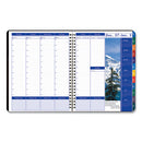 House of Doolittle™ wholesale. Recycled Earthscapes Weekly-monthly Planner, 11 X 8.5, Black, 2021. HSD Wholesale: Janitorial Supplies, Breakroom Supplies, Office Supplies.
