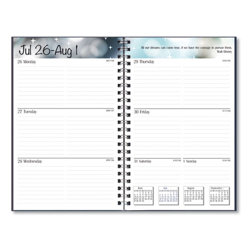 House of Doolittle™ wholesale. Recycled Academic Weekly-monthly Appointment Book-planner, 8 X 5, Black, 2021-2022. HSD Wholesale: Janitorial Supplies, Breakroom Supplies, Office Supplies.