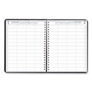 House of Doolittle™ wholesale. Four-person Group Practice Daily Appointment Book, 11 X 8.5, Black, 2021. HSD Wholesale: Janitorial Supplies, Breakroom Supplies, Office Supplies.