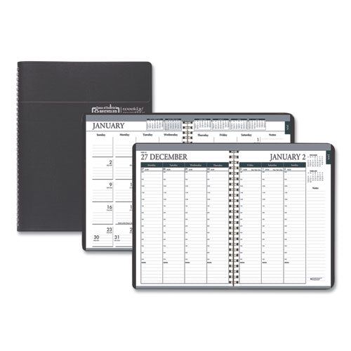 House of Doolittle™ wholesale. 100% Recycled Monthly Weekly 7 Day Planner, 8.75 X 6.88, Black, 2021. HSD Wholesale: Janitorial Supplies, Breakroom Supplies, Office Supplies.