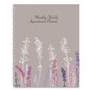 House of Doolittle™ wholesale. 100% Recycled Wild Flower Monthly Weekly Planner, 9 X 7, Wild Flowers, 2021. HSD Wholesale: Janitorial Supplies, Breakroom Supplies, Office Supplies.