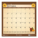 House of Doolittle™ wholesale. 100% Recycled Seasonal Wall Calendar, 12 X 12, 2021. HSD Wholesale: Janitorial Supplies, Breakroom Supplies, Office Supplies.