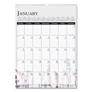 House of Doolittle™ wholesale. 100% Recycled Wild Flower Wall Calendar, 12 X 16.5, Wild Flowers, 2021. HSD Wholesale: Janitorial Supplies, Breakroom Supplies, Office Supplies.
