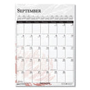 House of Doolittle™ wholesale. 100% Recycled Wild Flower Wall Calendar, 12 X 16.5, Wild Flowers, 2021. HSD Wholesale: Janitorial Supplies, Breakroom Supplies, Office Supplies.