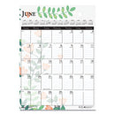 House of Doolittle™ wholesale. 100% Recycled Wild Flower Wall Calendar, 12 X 16.5, Wild Flowers, 2021. HSD Wholesale: Janitorial Supplies, Breakroom Supplies, Office Supplies.