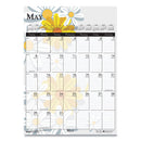 House of Doolittle™ wholesale. 100% Recycled Wild Flower Wall Calendar, 12 X 16.5, Wild Flowers, 2021. HSD Wholesale: Janitorial Supplies, Breakroom Supplies, Office Supplies.