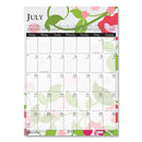 House of Doolittle™ wholesale. 100% Recycled Wild Flower Wall Calendar, 12 X 16.5, Wild Flowers, 2021. HSD Wholesale: Janitorial Supplies, Breakroom Supplies, Office Supplies.