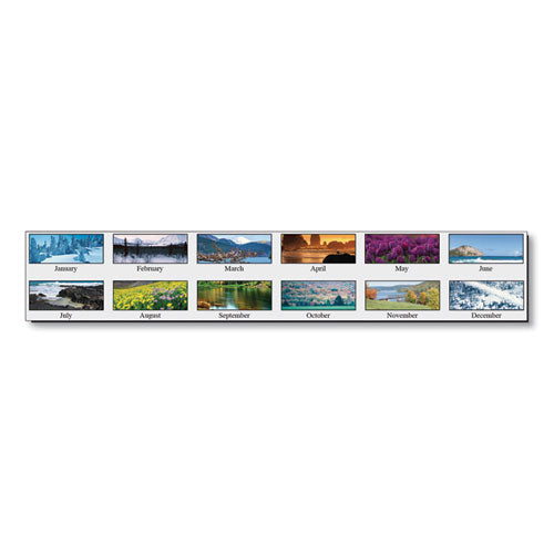 House of Doolittle™ wholesale. Recycled Scenic Landscapes Three-month-page Wall Calendar, 12.25 X 26, 2020-2022. HSD Wholesale: Janitorial Supplies, Breakroom Supplies, Office Supplies.