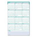 House of Doolittle™ wholesale. Recycled Express Track Reversible-erasable Yearly Wall Calendar, 24 X 37, 2021. HSD Wholesale: Janitorial Supplies, Breakroom Supplies, Office Supplies.