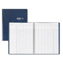 House of Doolittle™ wholesale. Class Book, Embossed Leather-like Cover, 11 X 8 1-2, Blue. HSD Wholesale: Janitorial Supplies, Breakroom Supplies, Office Supplies.