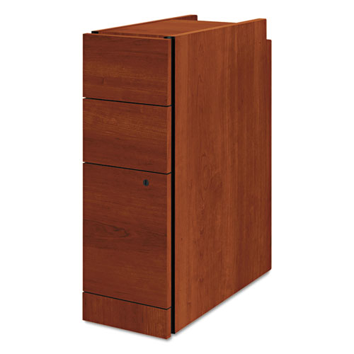 HON® wholesale. HON® Narrow Box-box-file Pedestal For 10500-10700 Series Shells, 9.5w X 22.75d X 28h, Cognac. HSD Wholesale: Janitorial Supplies, Breakroom Supplies, Office Supplies.