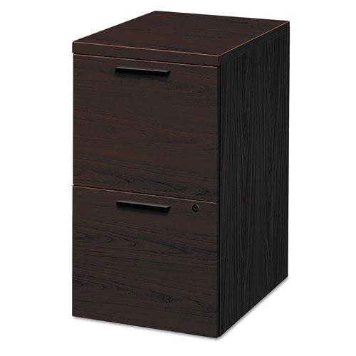 HON® wholesale. HON® 10500 Series File-file Mobile Pedestal, 15.75w X 22.75d X 28h, Mahogany. HSD Wholesale: Janitorial Supplies, Breakroom Supplies, Office Supplies.