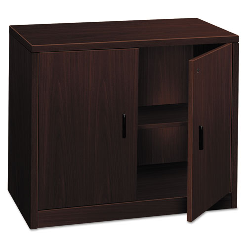 HON® wholesale. HON® 10500 Series Storage Cabinet W-doors, 36w X 20d X 29-1-2h, Mahogany. HSD Wholesale: Janitorial Supplies, Breakroom Supplies, Office Supplies.