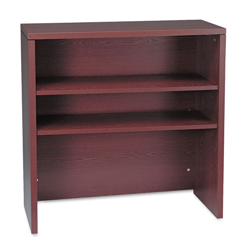 HON® wholesale. HON® 10500 Series Bookcase Hutch, 36w X 14.63d X 37.13h, Mahogany. HSD Wholesale: Janitorial Supplies, Breakroom Supplies, Office Supplies.