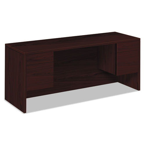 HON® wholesale. HON® 10500 Series Kneespace Credenza With 3-4-height Pedestals, 72w X 24d, Mahogany. HSD Wholesale: Janitorial Supplies, Breakroom Supplies, Office Supplies.