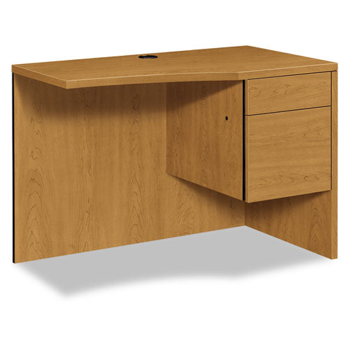 HON® wholesale. HON® 10500 Series Curved Return, Right, 42w X 18-24d X 29 1-2h, Harvest. HSD Wholesale: Janitorial Supplies, Breakroom Supplies, Office Supplies.