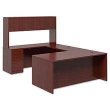 Load image into Gallery viewer, HON® wholesale. HON® 10500 Series &quot;l&quot; Workstation Right Pedestal Desk With Full-height Pedestal, 72&quot; X 36&quot; X 29.5&quot;, Mahogany. HSD Wholesale: Janitorial Supplies, Breakroom Supplies, Office Supplies.