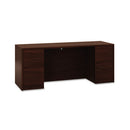 HON® wholesale. HON® 10500 Series Kneespace Credenza With Full-height Pedestals, 72w X 24d, Mahogany. HSD Wholesale: Janitorial Supplies, Breakroom Supplies, Office Supplies.