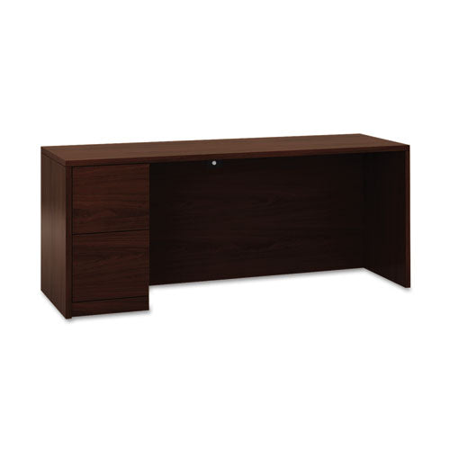 HON® wholesale. HON® 10500 Series Full-height Left Pedestal Credenza, 72w X 24d X 29.5h, Mahogany. HSD Wholesale: Janitorial Supplies, Breakroom Supplies, Office Supplies.