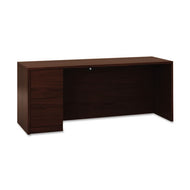 HON® wholesale. HON® 10500 Series Full-height Left Pedestal Credenza, 72w X 24d X 29.5h, Mahogany. HSD Wholesale: Janitorial Supplies, Breakroom Supplies, Office Supplies.